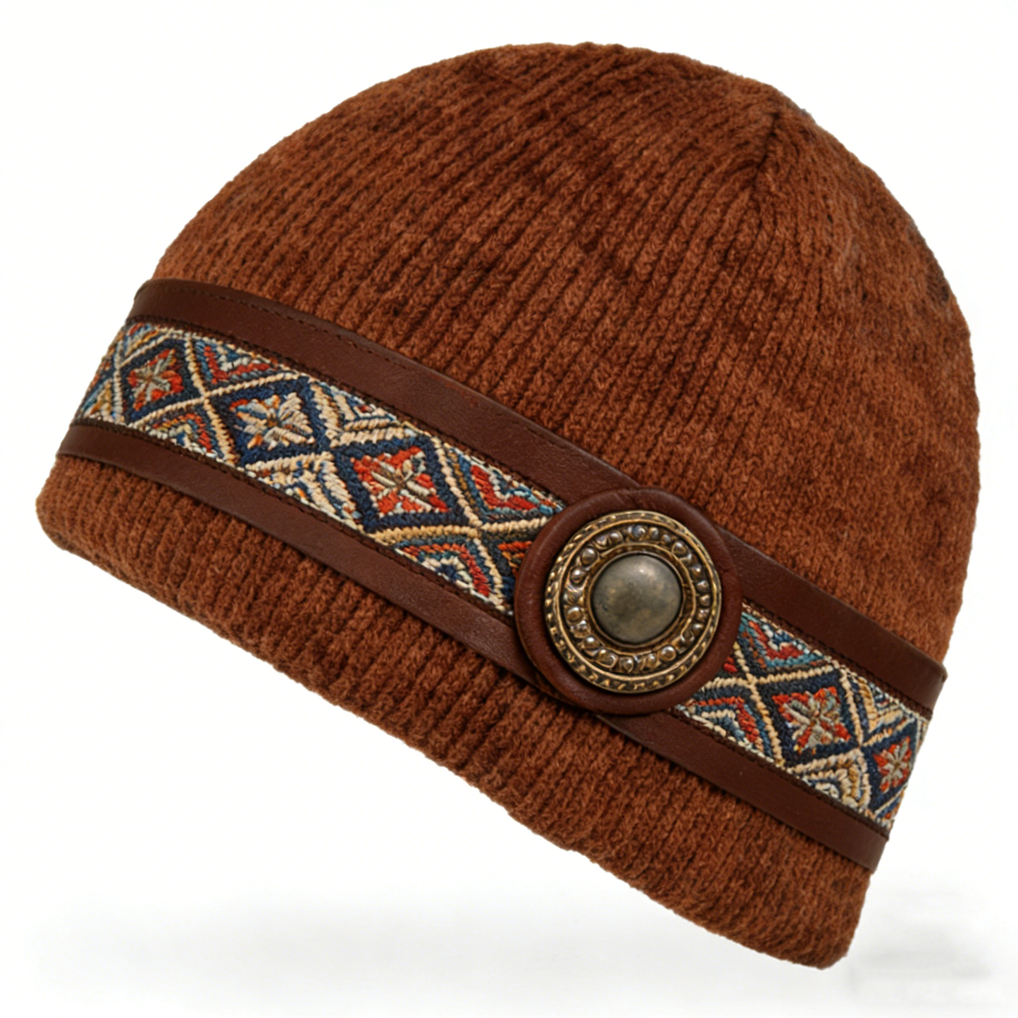 Tribal Trim Beanie