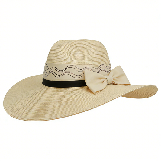 Wave Ribbon Sun Hat