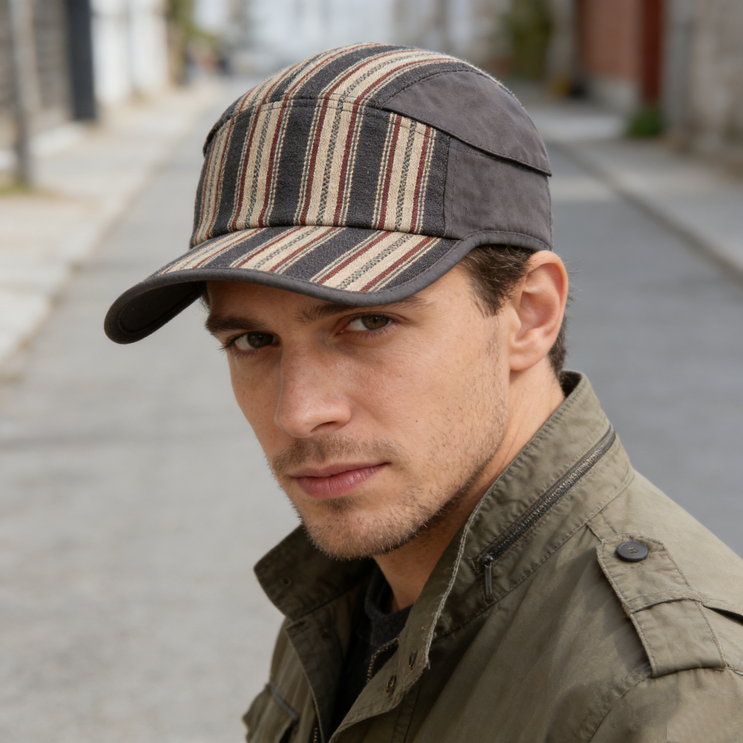 Stripe Patrol Cap