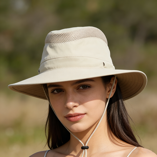 Khaki Sun Hat