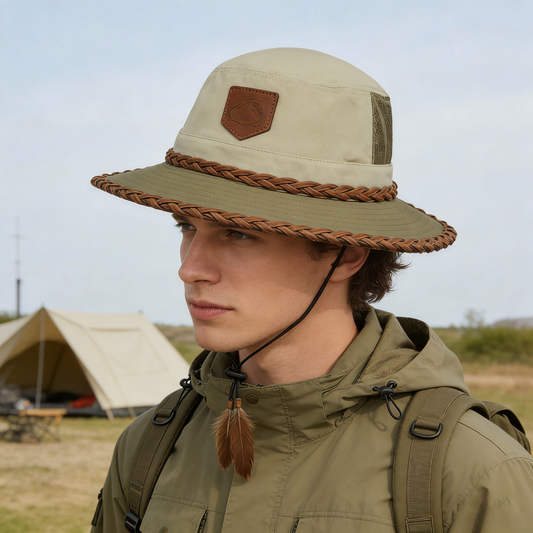 Green Hiking Sun Hat