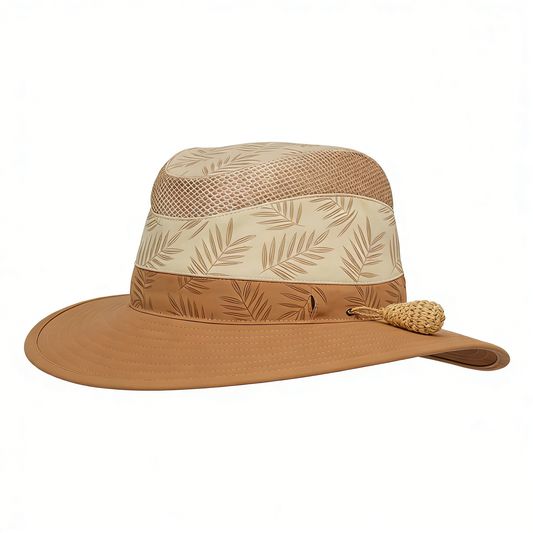 Tropical Leaf Safari Hat