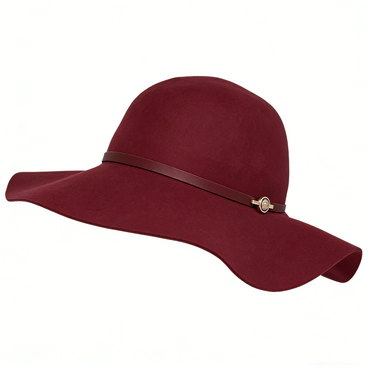 Burgundy Grace Hat