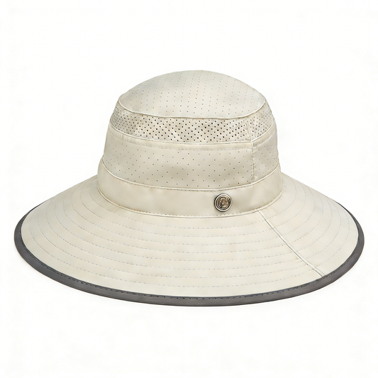 White Shade Sun Hat
