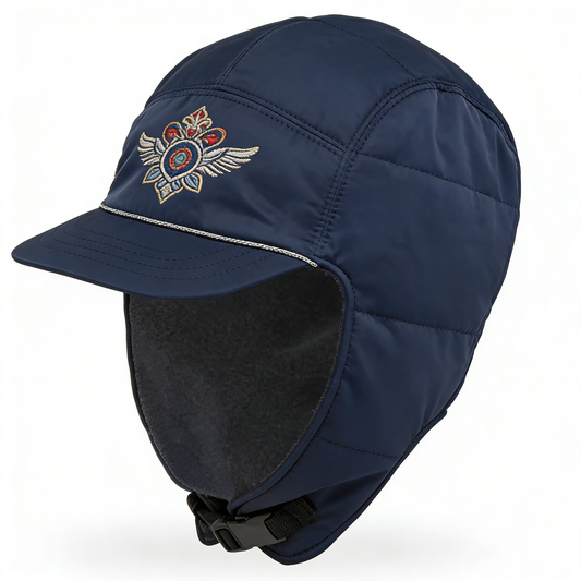 Vintage Crest Winter Cap